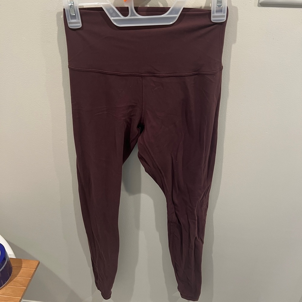 Lululemon Align Leggings 28” Size 6 Vintage Grape - Picture 2 of 7